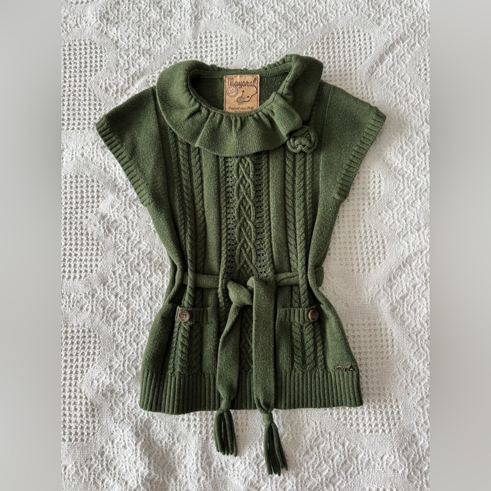 Mayoral Knit Angora blend Y2k Sweater 5T